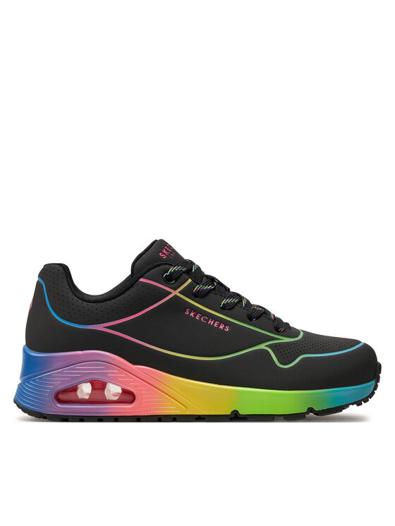 Skechers Sneakersy Uno Pop Of Sunshine 155148/BKMT Čierna