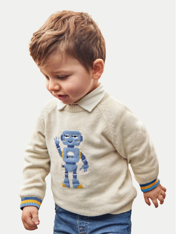 Mayoral Mayoral Pullover 2310 Écru Regular Fit