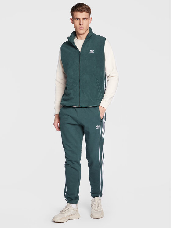 Gilet adicolor 3-Stripes HK7393 Verde Relaxed Fit