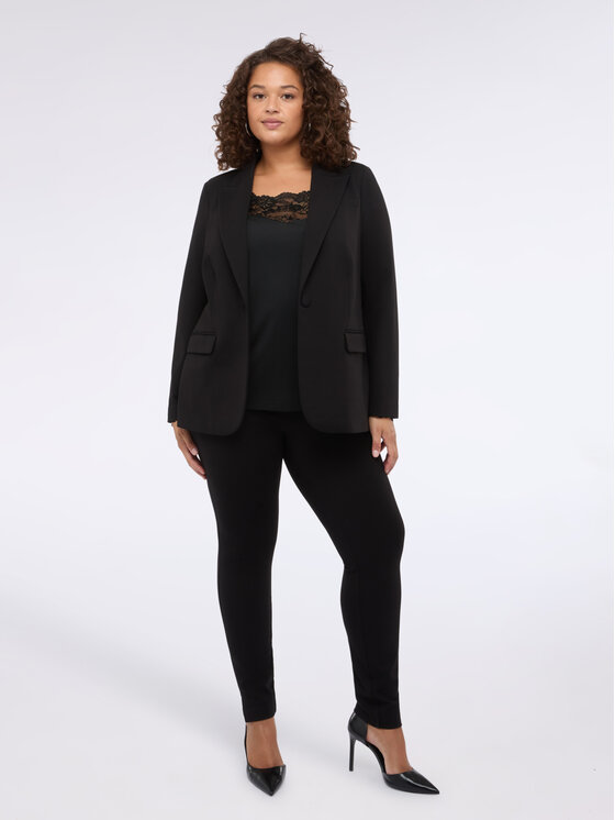 Fiorella Rubino Fiorella Rubino Bluzka G094L008556N033 Czarny Regular Fit