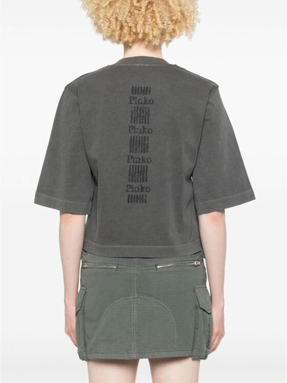 PINKO PINKO T-shirt 84838 Grigio Regular Fit