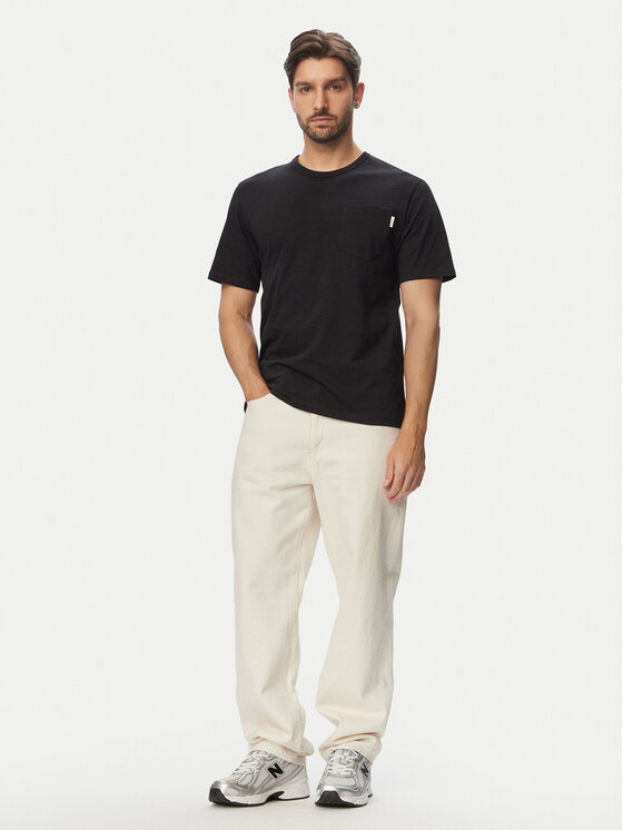 Jack & Jones Jack & Jones Tricou Cassis 12295066 Negru Regular Fit