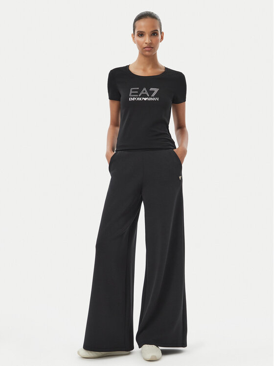 EA7 Emporio Armani EA7 Emporio Armani T-särk 8NTT67 TJDQZ MC026 Must Slim Fit