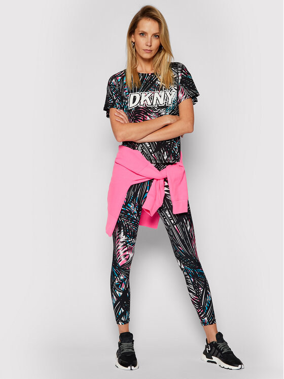 T-shirt DP0T7435 Nero Cropped Fit