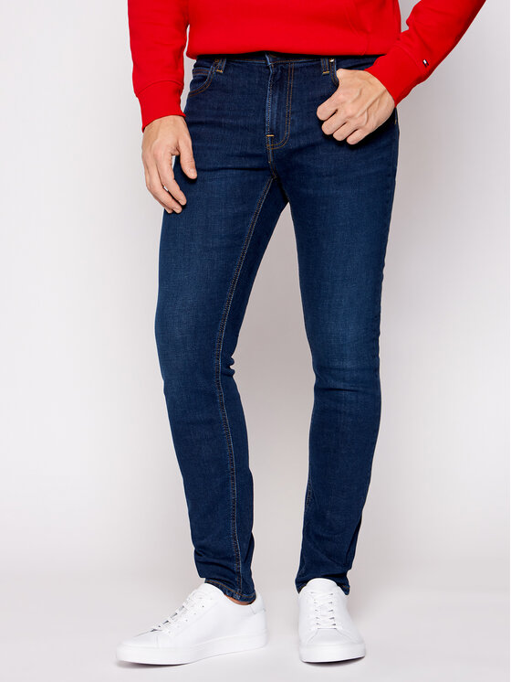 Lee Lee Džinsai Malone L736QDHQ 112120179 Tamsiai mėlyna Skinny Fit