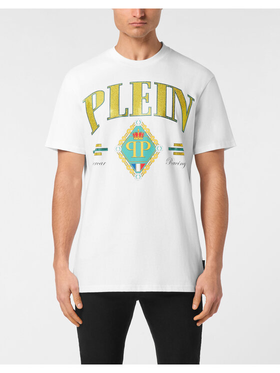 PHILIPP PLEIN PHILIPP PLEIN T-shirt 24913 Bianco Regular Fit