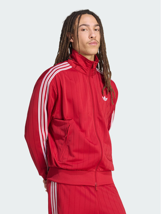 adidas adidas Pluus Firebird Drop Needle Track Top KE4126 Punane Regular Fit