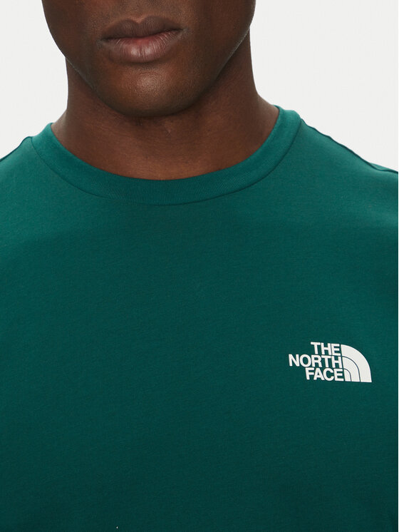 The North Face The North Face Majica NF0A87NG6GI1 Zelena Regular Fit