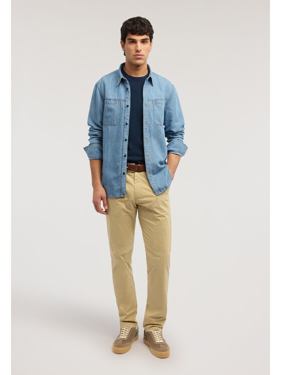 Trussardi Trussardi Sweter M0588000063N034 Niebieski Regular Fit