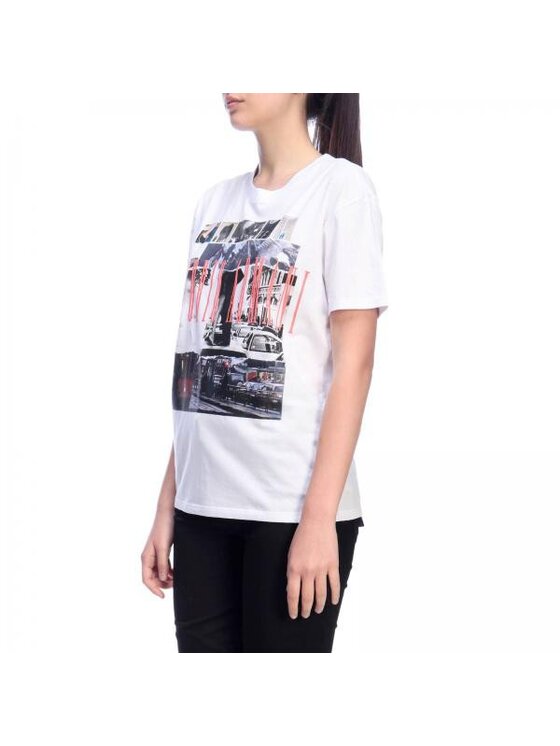 Emporio Armani Emporio Armani T-Shirt 3G2T87 2JSYZ 100 Bílá Regular Fit