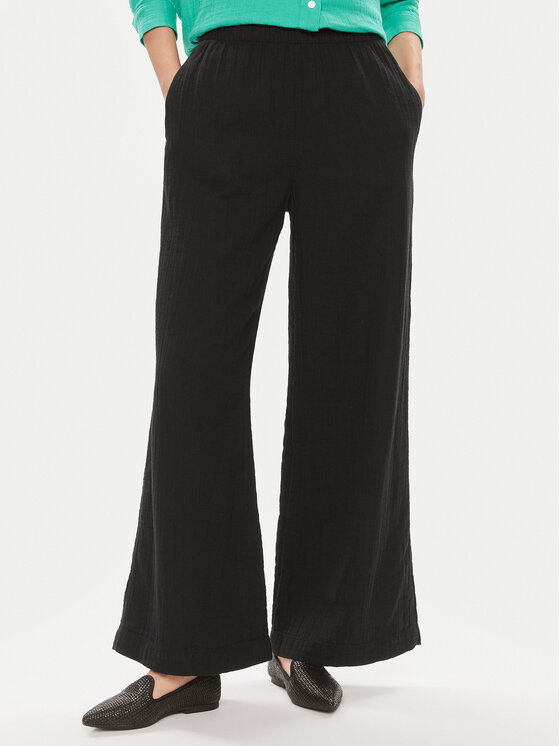 Gap Bavlnené nohavice 855967-00 Čierna Relaxed Fit