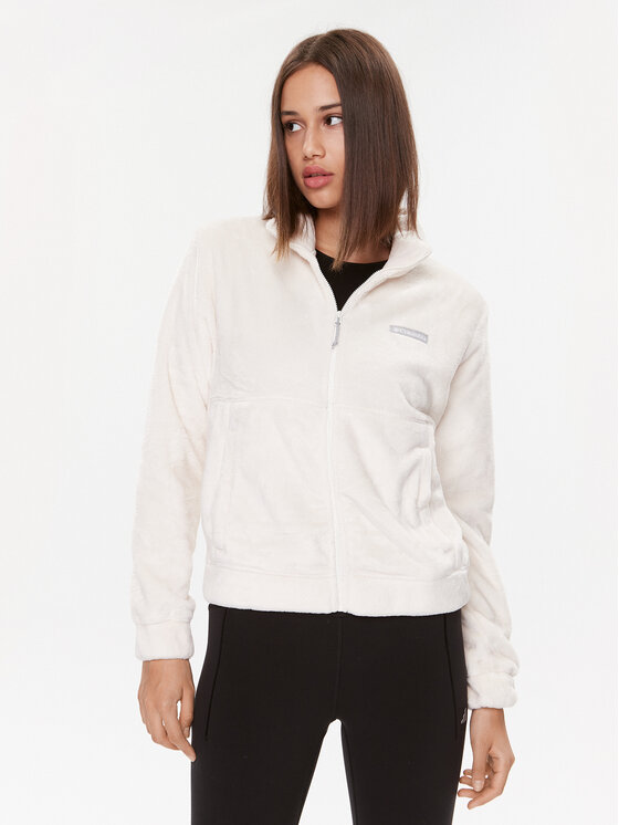 Columbia Felpa di pile Fireside FZ Jacket Bianco Regular Fit, taglia : L