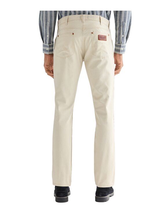 Wrangler Wrangler Spodnie materiałowe 112378995 Beżowy Regular Fit