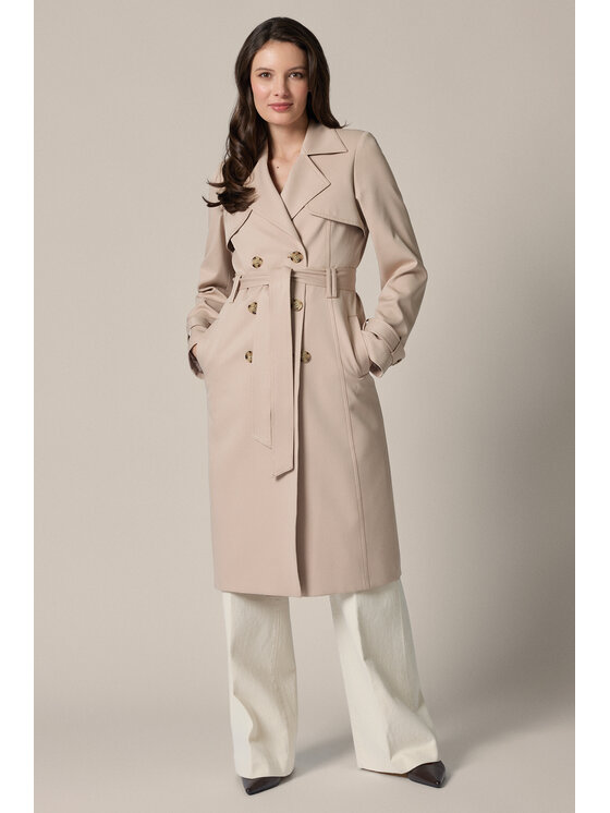 Lancerto Lancerto Trencz Tullia PC073126000002 Beżowy Regular Fit