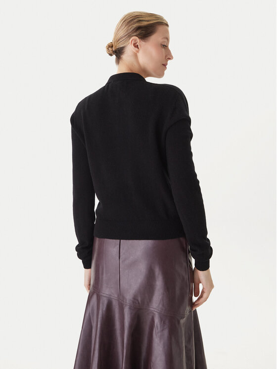 KAOS KAOS Светр RI1KT019 Чорний Regular Fit