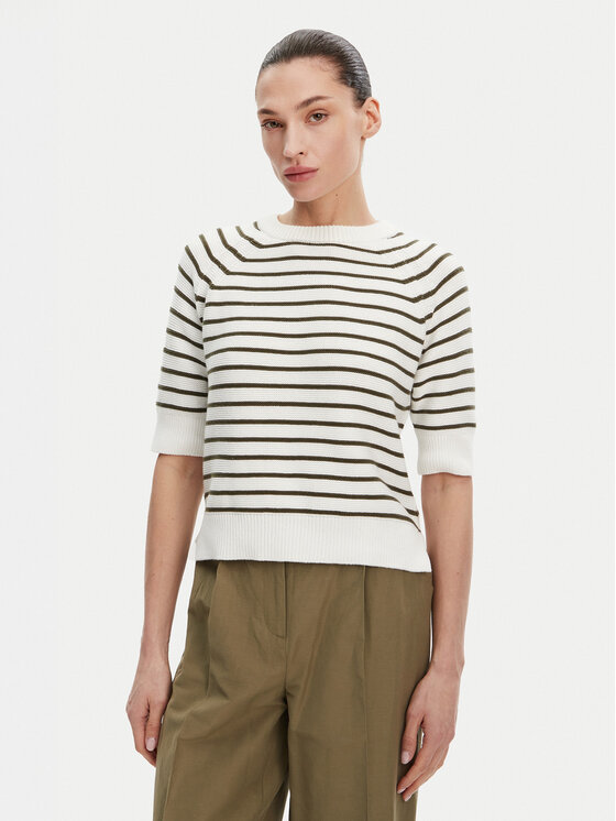 French Connection French Connection Pulover 78LZB Bela Box Fit