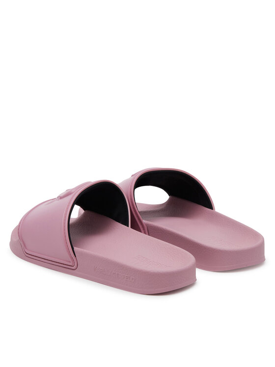KARL LAGERFELD KARL LAGERFELD Παντόφλες Kondo 2.0 KL80919M Ροζ