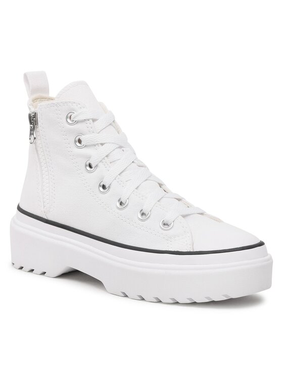 Converse Converse Tenisice Chuck Taylor All Star Lugged Lift Hi A03012C Bijela
