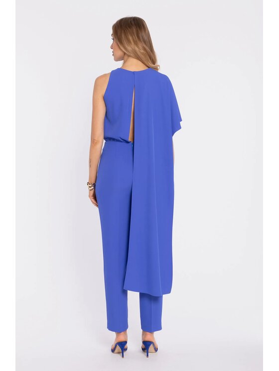 Made of Emotion Made of Emotion Jumpsuit M907 Blu Regular Fit