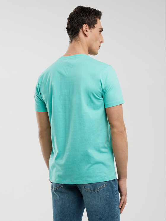 BIG STAR BIG STAR T-Shirt BESTER Turkusowy Basic Fit