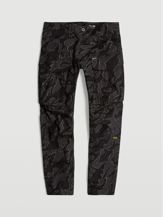 G-Star Raw G-Star Raw Hlače iz tkanine Rovic 3D D02190-D553 Siva Tapered Fit