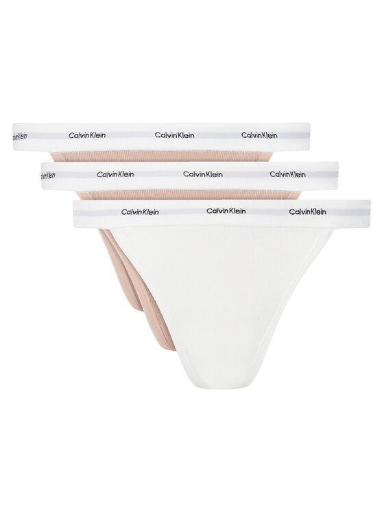 Calvin Klein Underwear Calvin Klein Underwear 3 db klasszikus alsó LV00QD5309 Rózsaszín