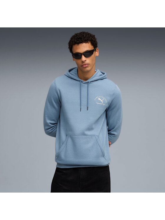 Puma Puma Bluza 688221 Niebieski Regular Fit