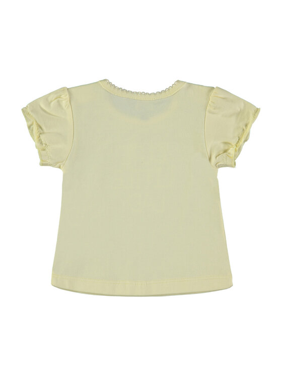 Kanz Kanz T-Shirt 1832961-4103 Żółty Basic Fit