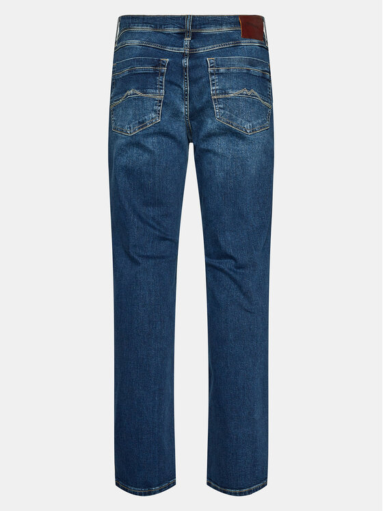 Mustang Mustang Jeansy Washington 1013976 Tmavomodrá Regular Fit