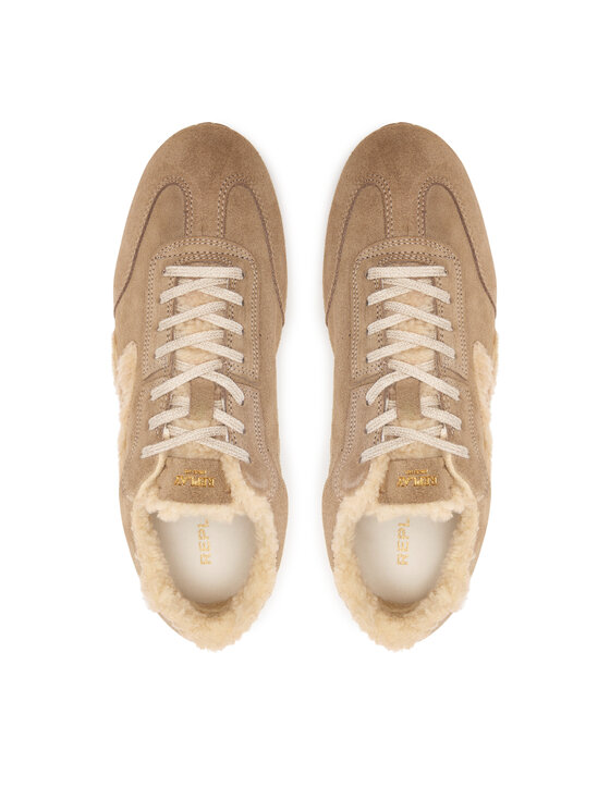 REPLAY REPLAY Sneakersy GWSL2 .000.C0204L Beżowy