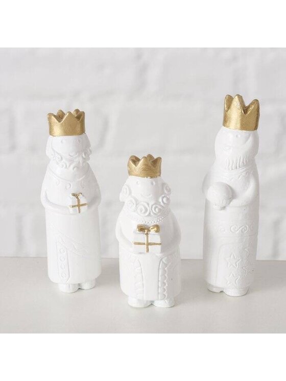 MIAhome MIAhome Figurka Szopka mini PRESEPE Biały