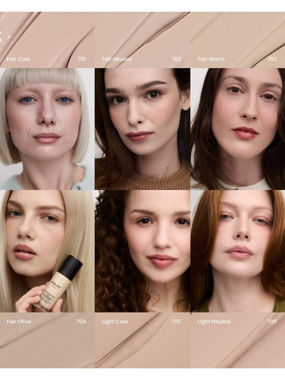 INGLOT INGLOT i korektor 2w1 Long-Lasting Velvet Podkład 706 Light Neutral