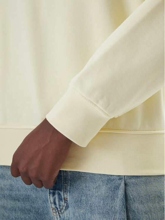 Calvin Klein Jeans Calvin Klein Jeans Sweatshirt Logo Graphic LV047F818G Creme Regular Fit