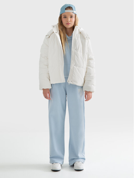 BIG STAR BIG STAR Kurtka zimowa LUCINA Biały Basic Fit