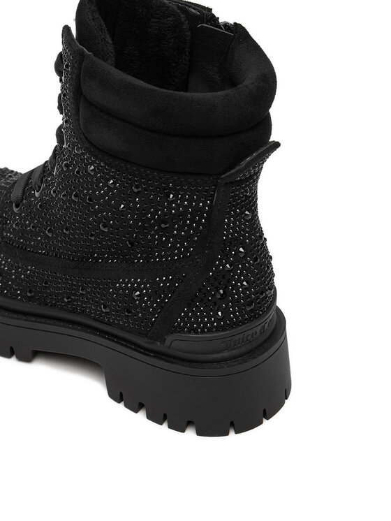 Juicy Couture Juicy Couture Schnürstiefeletten EO-CS6590-01 Schwarz
