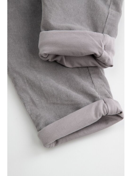 Coccodrillo Coccodrillo Kalhoty z materiálu ZC6119601FBN-019 Šedá Regular Fit