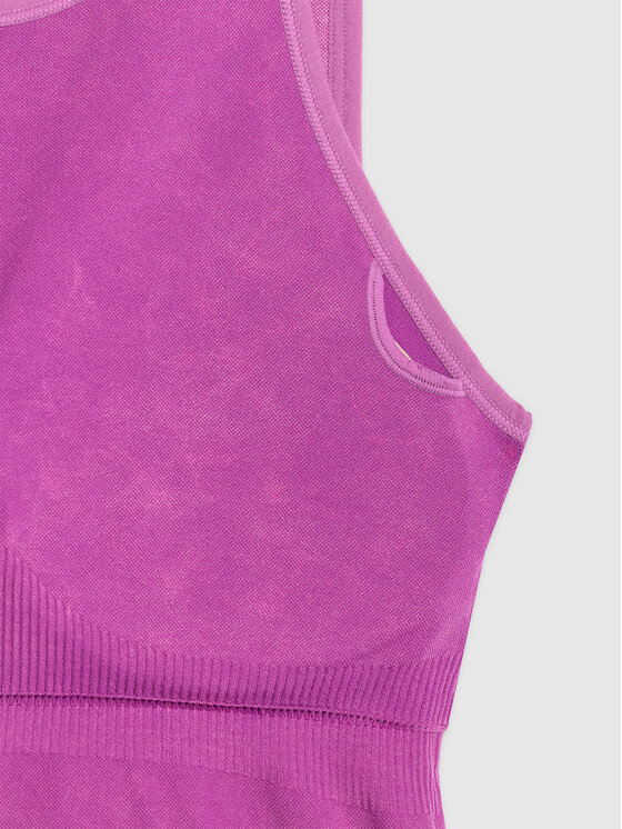 4F 4F Koszulka techniczna YOGA Różowy Authentic Slim Fit