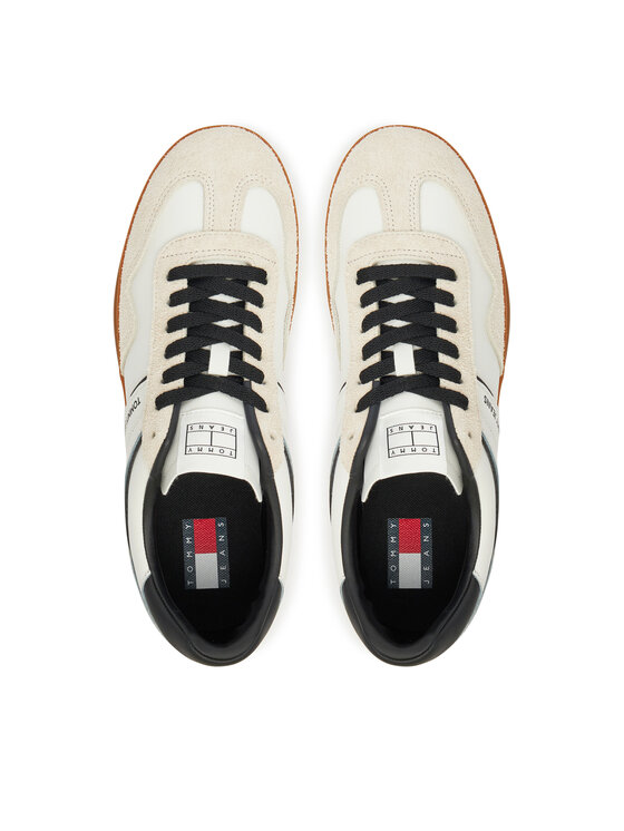 Tommy Jeans Tommy Jeans Tenisice The Greenwich Leather EM0EM01587 Écru