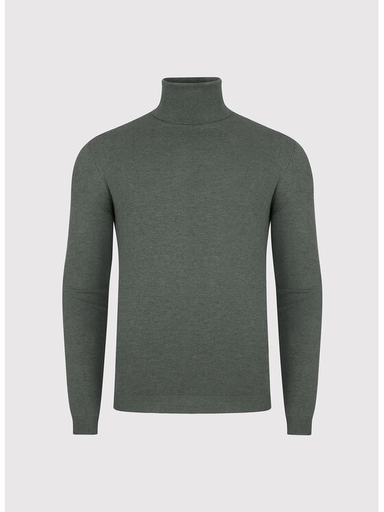 Pako Lorente Pako Lorente Sweter P25WN-2X-032 Zielony Classic Fit