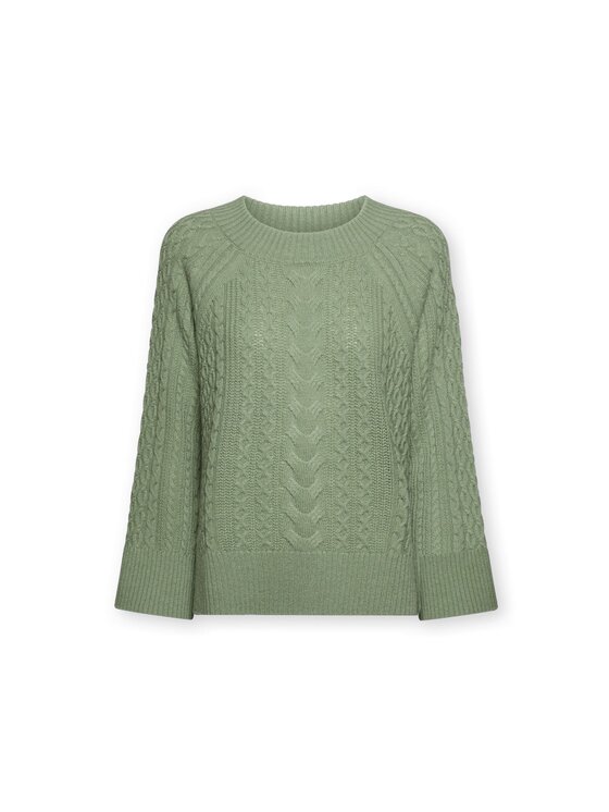 Elena Mirò Elena Mirò Maglione M105Z000873N0A5 Verde chiaro Boxy Fit