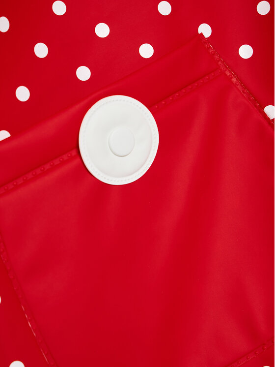 Giacca impermeabile 408566 D Rosso Regular Fit