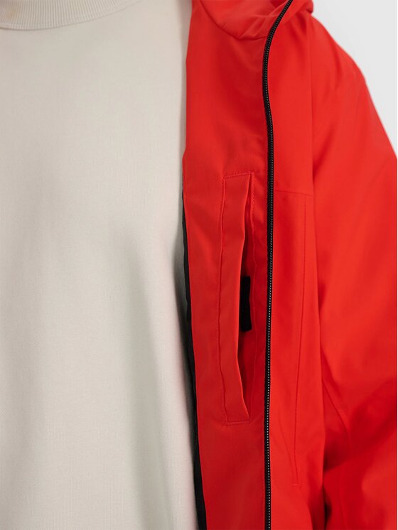 4F 4F Giacca di transizione 4FWSS25TTJAM703-62S Rosso Regular Fit