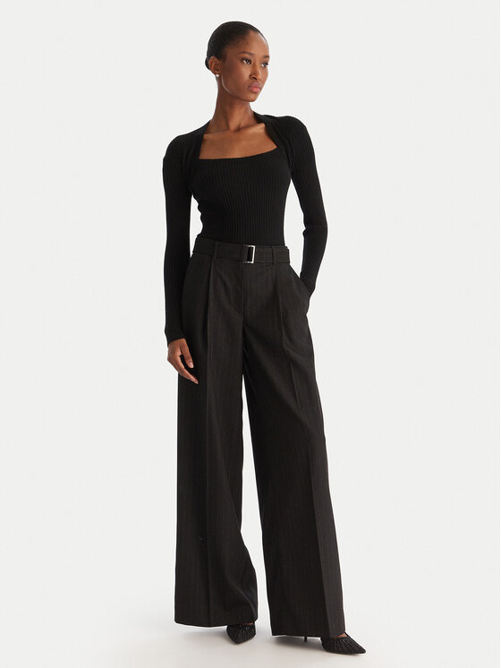 ACCESS FASHION ACCESS FASHION Džemper 54-8048 Crna Slim Fit