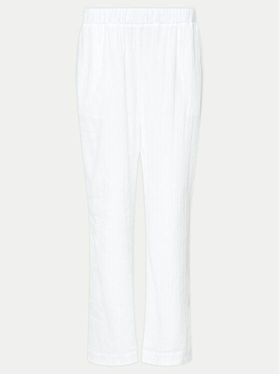 Seafolly Seafolly Pantaloni di tessuto Beachedit 55430-PA Bianco Regular Fit
