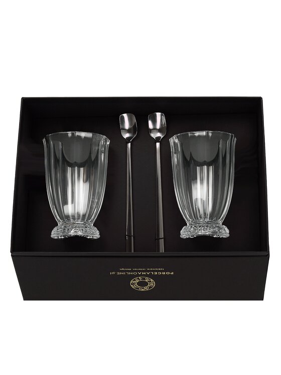Rosenthal Rosenthal Komplet szklanek do whisky Maria Kryształowa Zestaw macchiato Przezroczysty