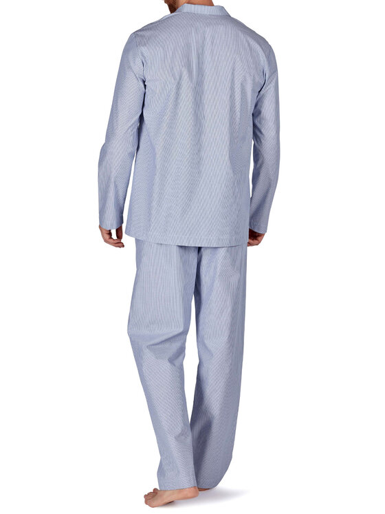 Huber Huber Pyžamo 117600 Modrá Regular Fit