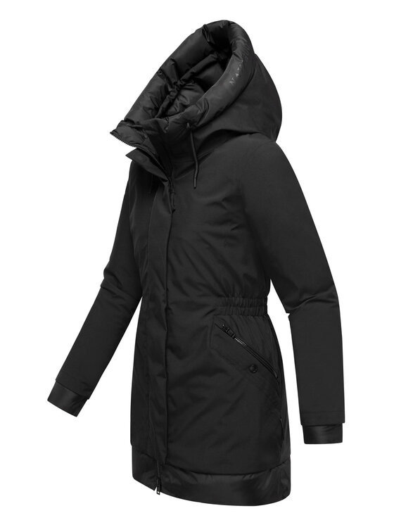 Navahoo Navahoo Kurtka zimowa Winterprinzessin Czarny Regular Fit
