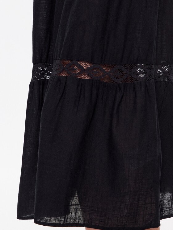 Brave Soul Brave Soul Rochie de vară LDRW-569LEILA Negru Relaxed Fit