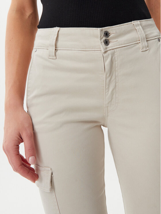 Guess Guess Джинси W5GA1B W93CL Écru Slim Fit