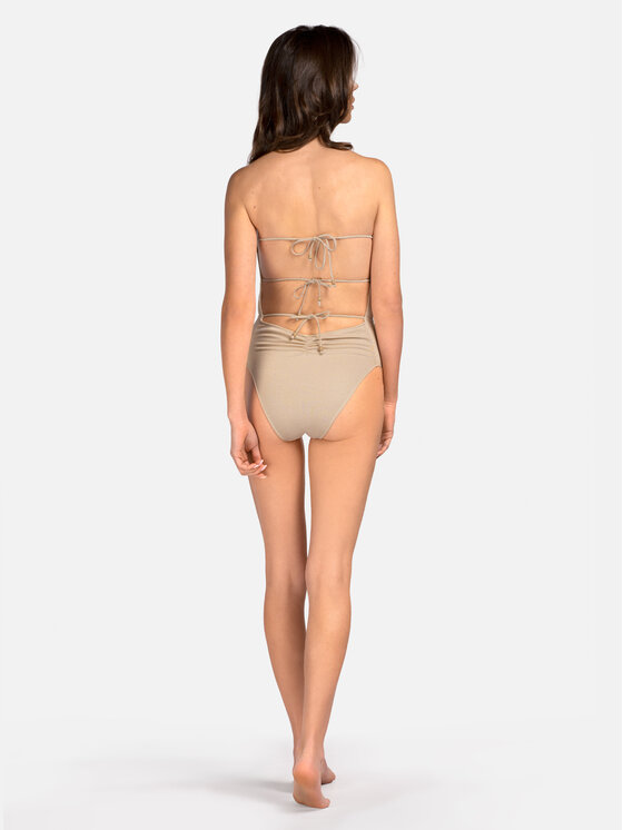 Miss Lou Miss Lou Costume da bagno J-LG1-E Écru